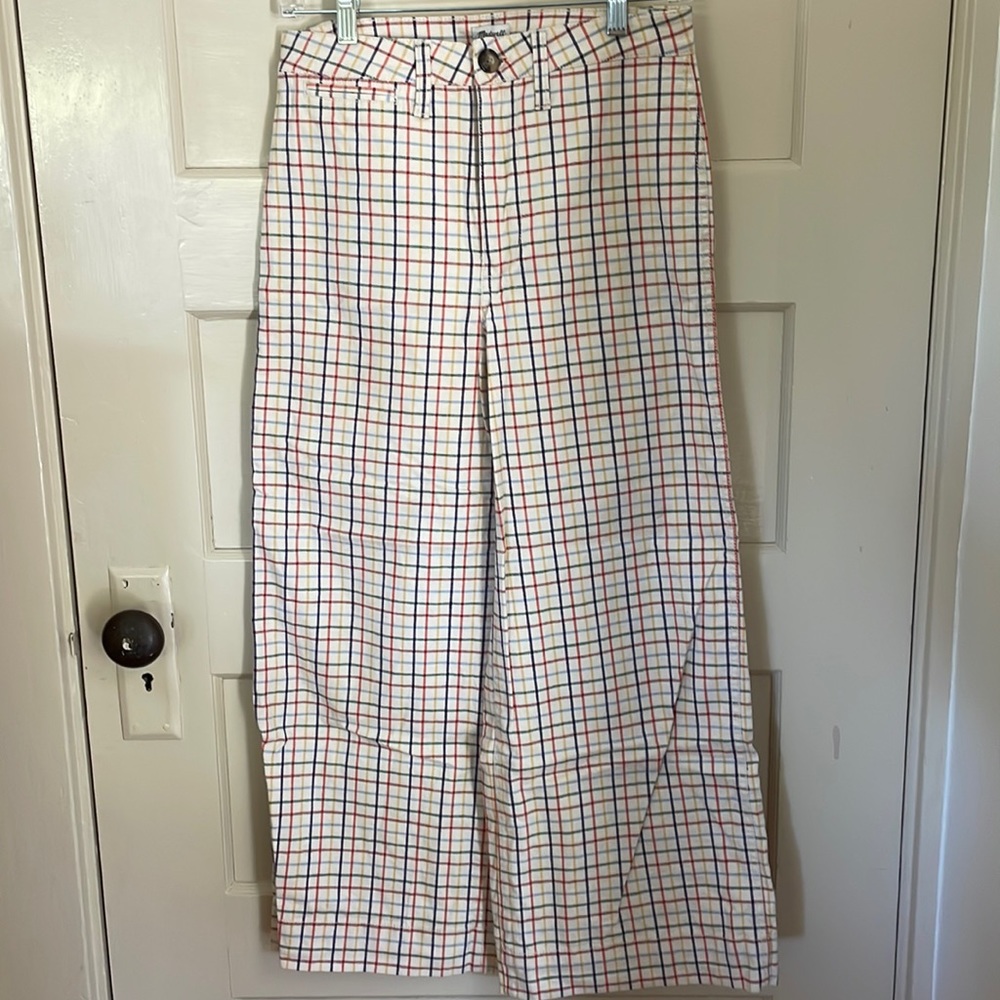 Madewell Emmett Wide Leg Crop Pant